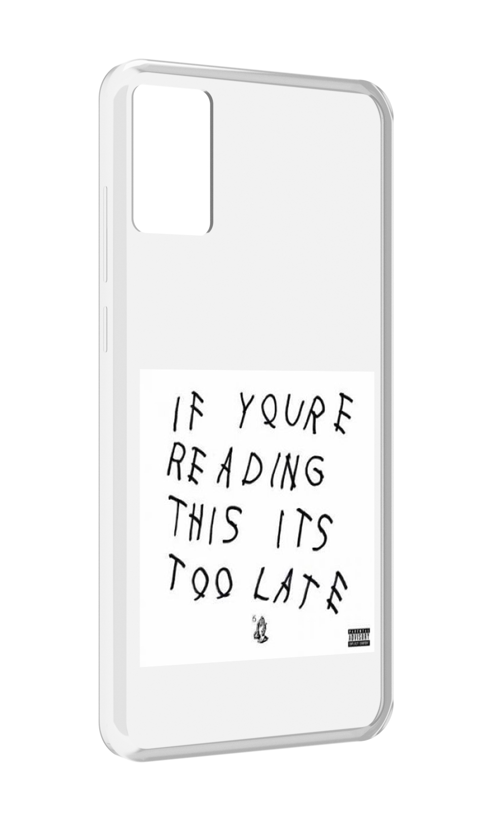 

Чехол MyPads Drake - If You’re Reading This It’s Too Late для CUBOT P50, Прозрачный, Tocco