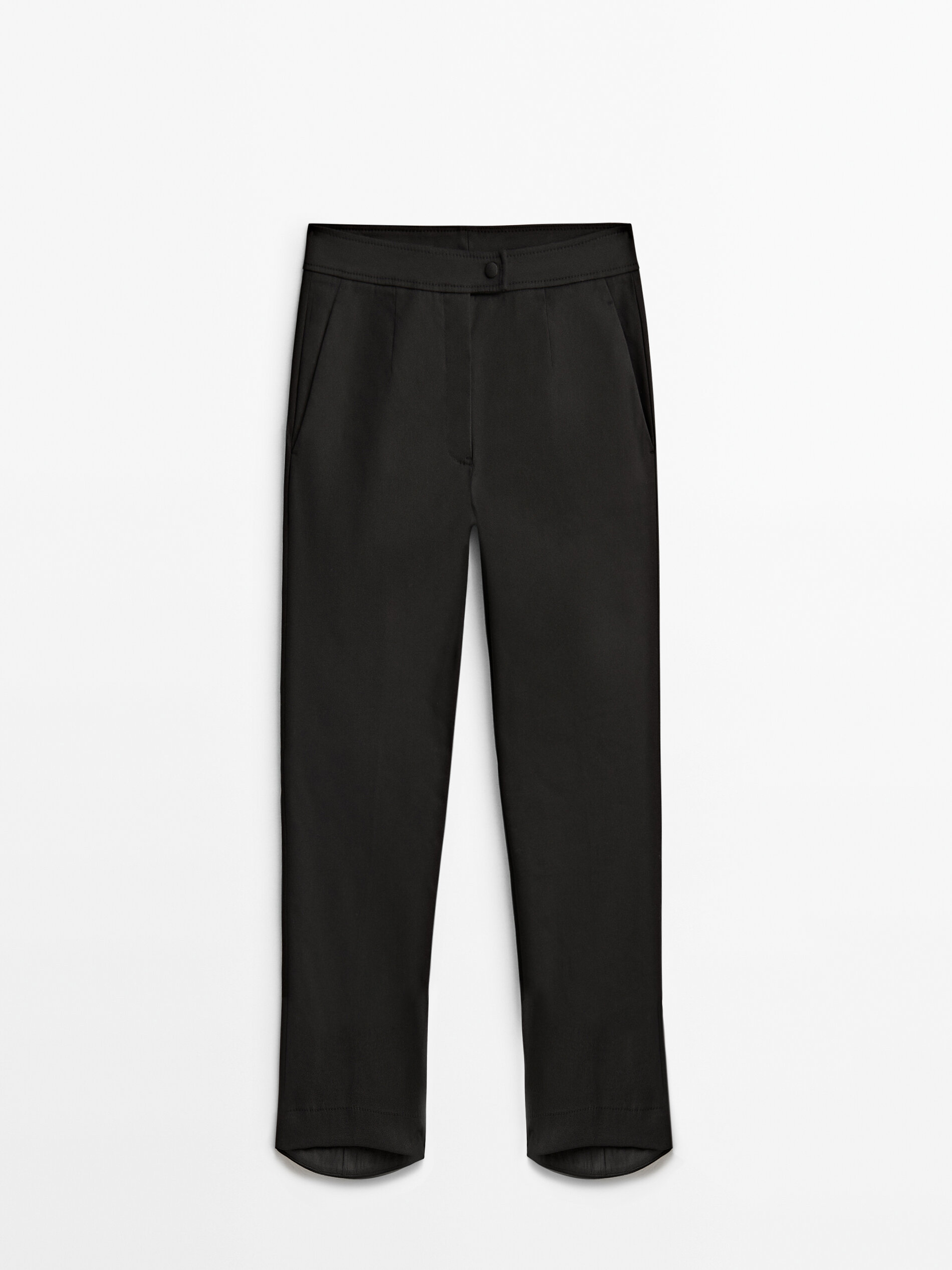 

Брюки женские Massimo Dutti 05064908800 черные 38, 05064908800