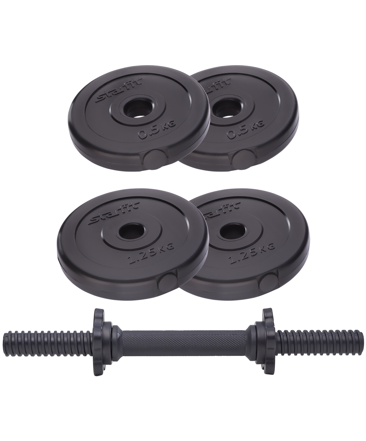 

Гантель разборная пластиковая в коробке Starfit Db-711, 4 кг