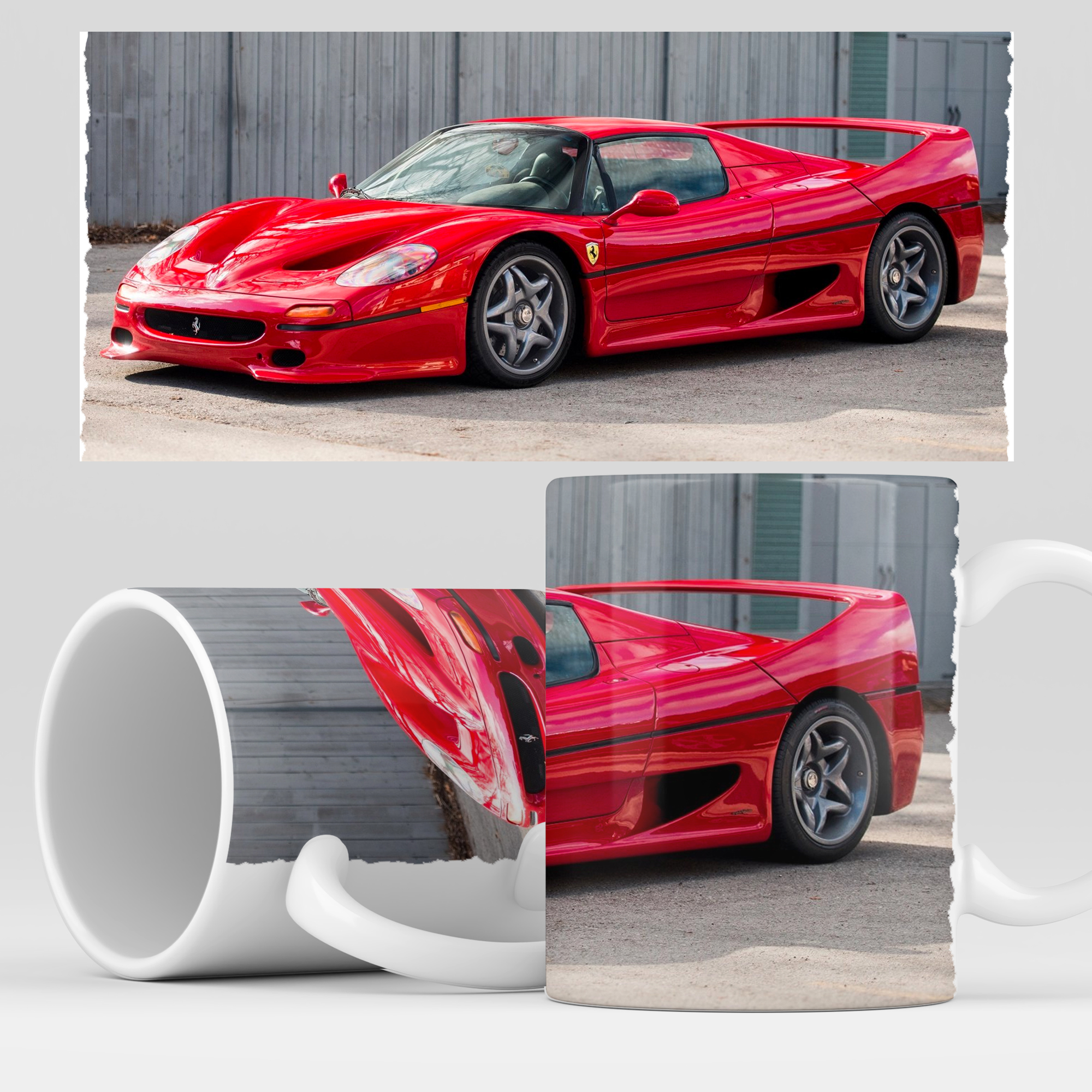 фото Кружка rocketcup с принтом "феррари" ferrari