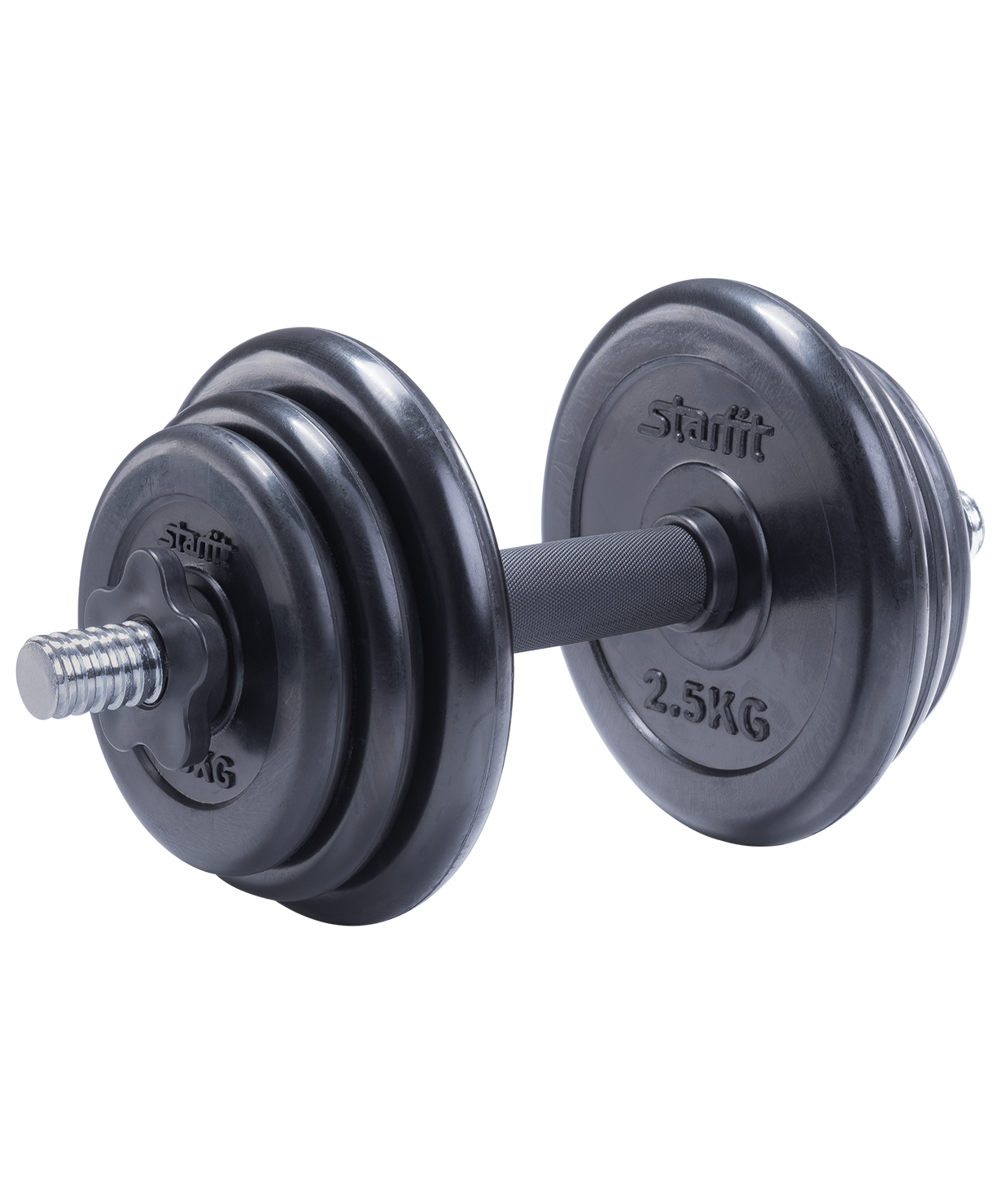 

Гантель разборная обрезиненная в коробке Starfit Db-712, 10 кг