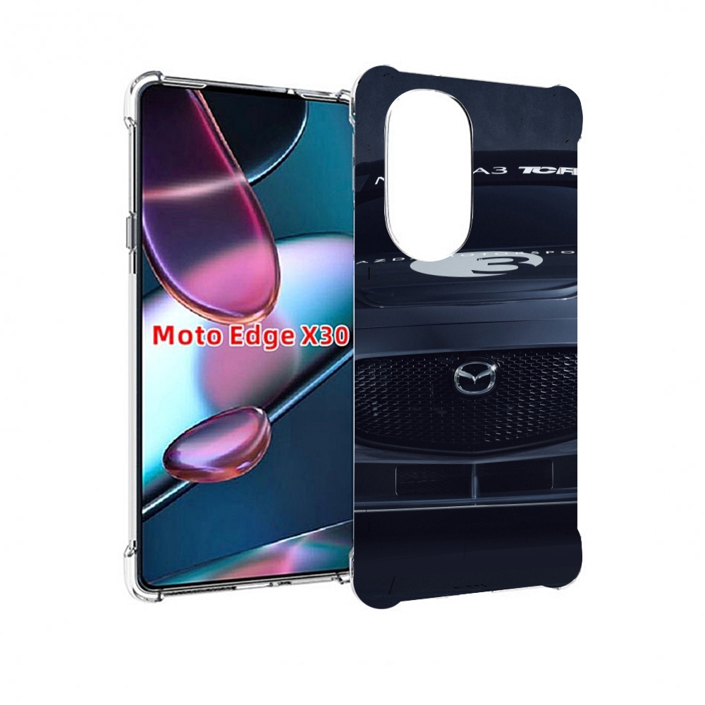 

Чехол MyPads mazda мазда 3 для Motorola Moto Edge X30, Прозрачный, Tocco