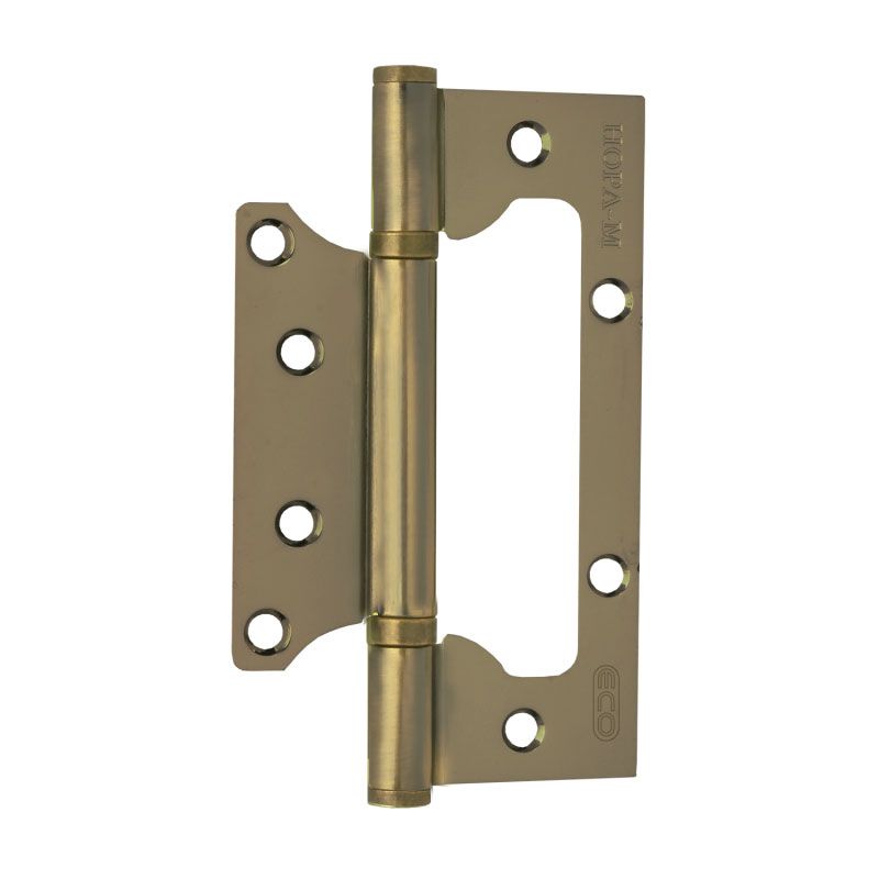 

Накладные петли бабочки 2шт. НОРА-М ECO 800-5 125х75х2,5, бронза 15854-2, Зеленый