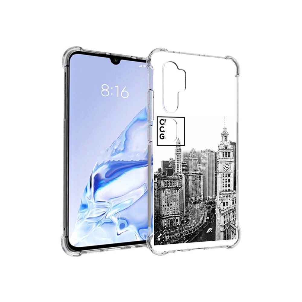 

Чехол MyPads Tocco для Xiaomi Mi Note 10 Pro черно белый чикаго (PT140314.290.689), Прозрачный, Tocco