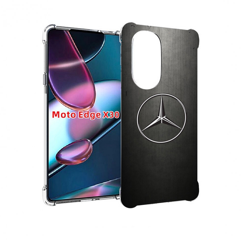 

Чехол MyPads mercedes мерседес 3 мужской для Motorola Moto Edge X30, Прозрачный, Tocco