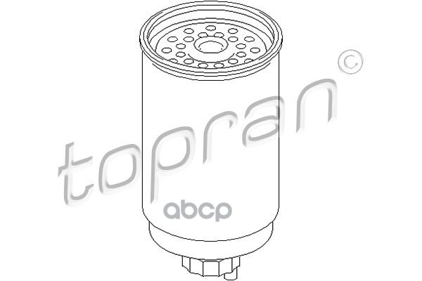 Фильтр Топливный (Замена Для Hp-300352756) topran арт. 300352001