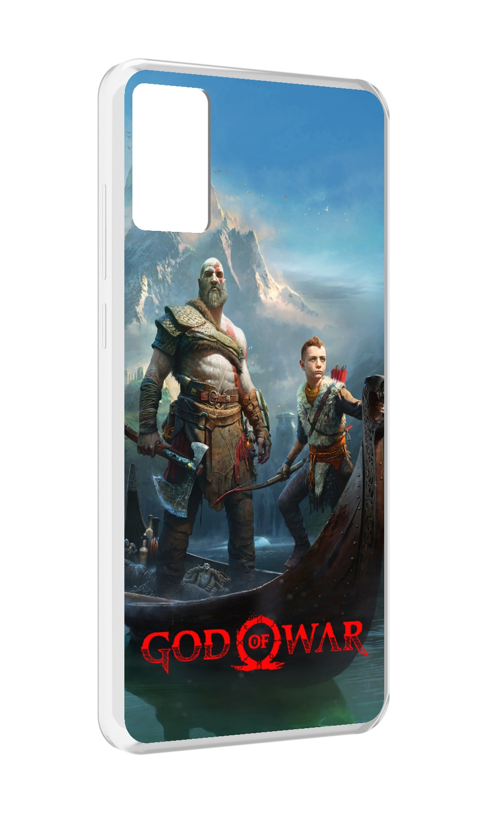 

Чехол MyPads God Of War Кратос Атрей для CUBOT P50, Прозрачный, Tocco