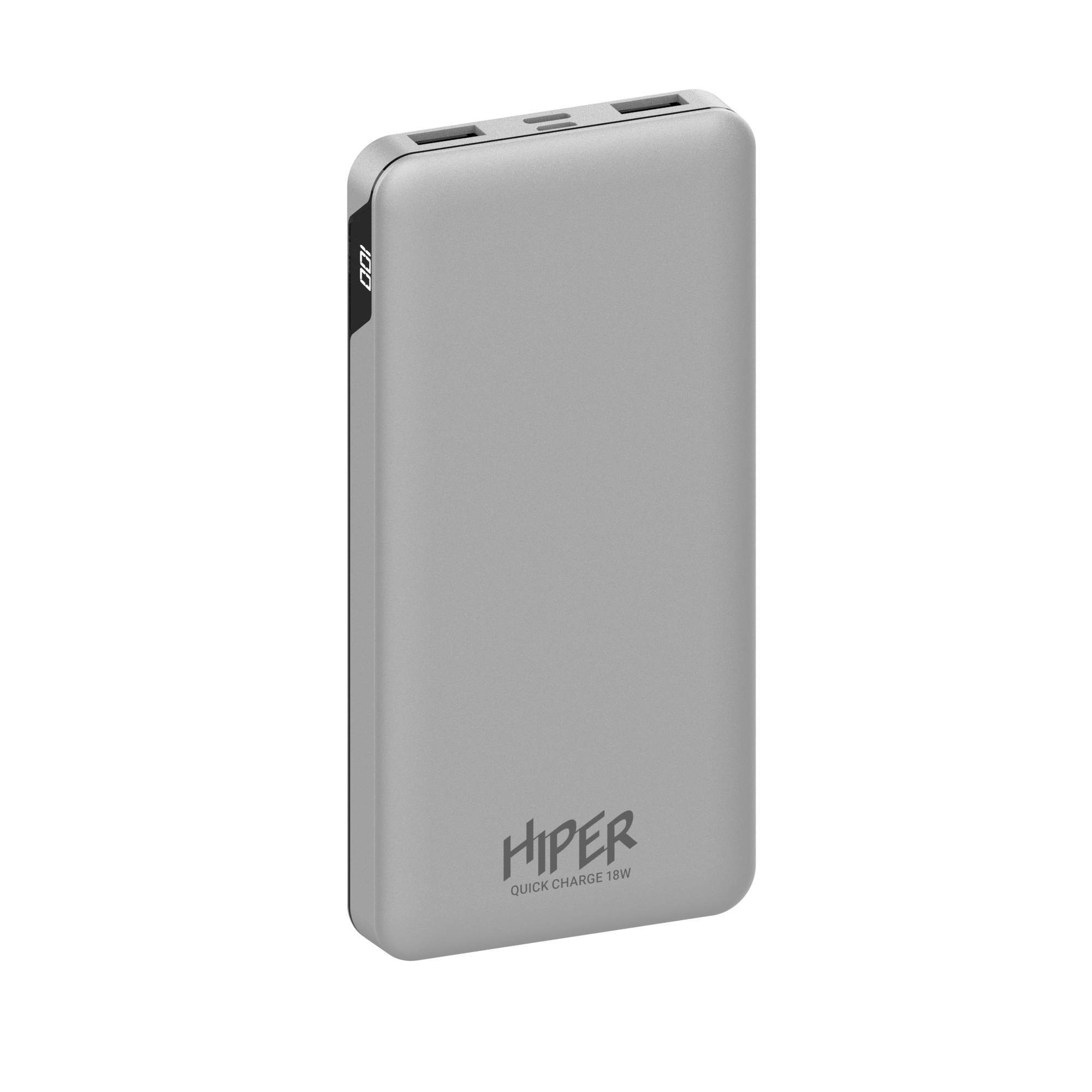 фото Внешний аккумулятор hiper mfx 10000 silver