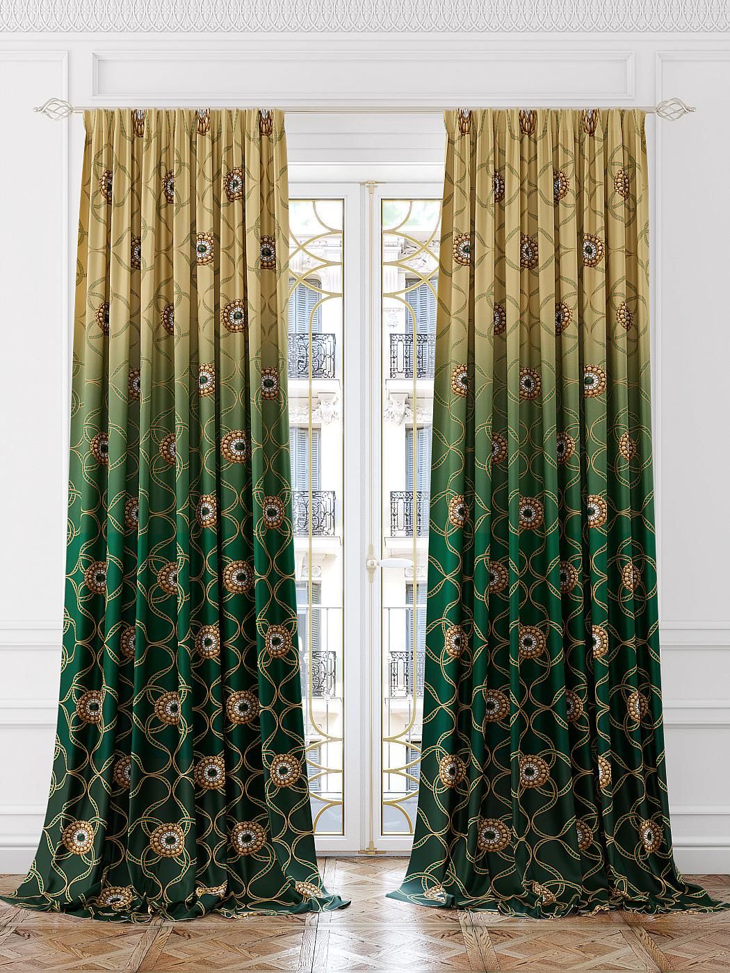 

Комплекты штор AT HOME / шторы в комнату 150х280 см / Рогнорс, 952116