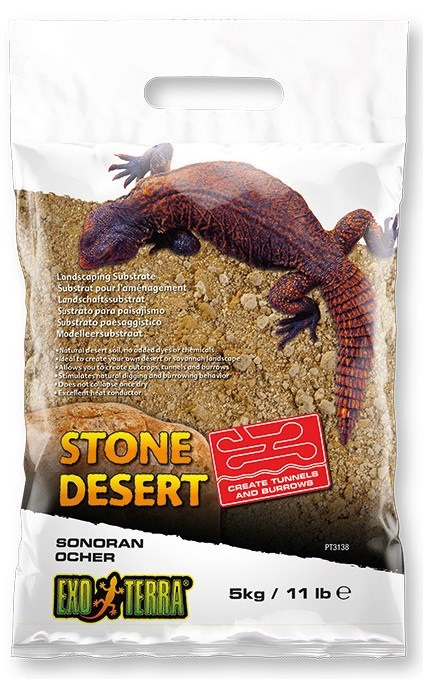 

Грунт для террариума Exo Terra Sonoran Ocher Stone Desert, натуральная пустынная почва, Sonoran Ocher Stone Desert