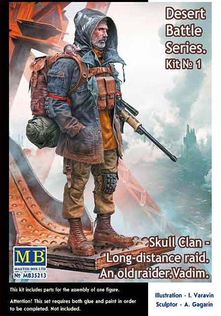 

Сборная модель MasterBox 1/35 Битва в пустыне. Клан Черепа-Дальний Рейд. 35213