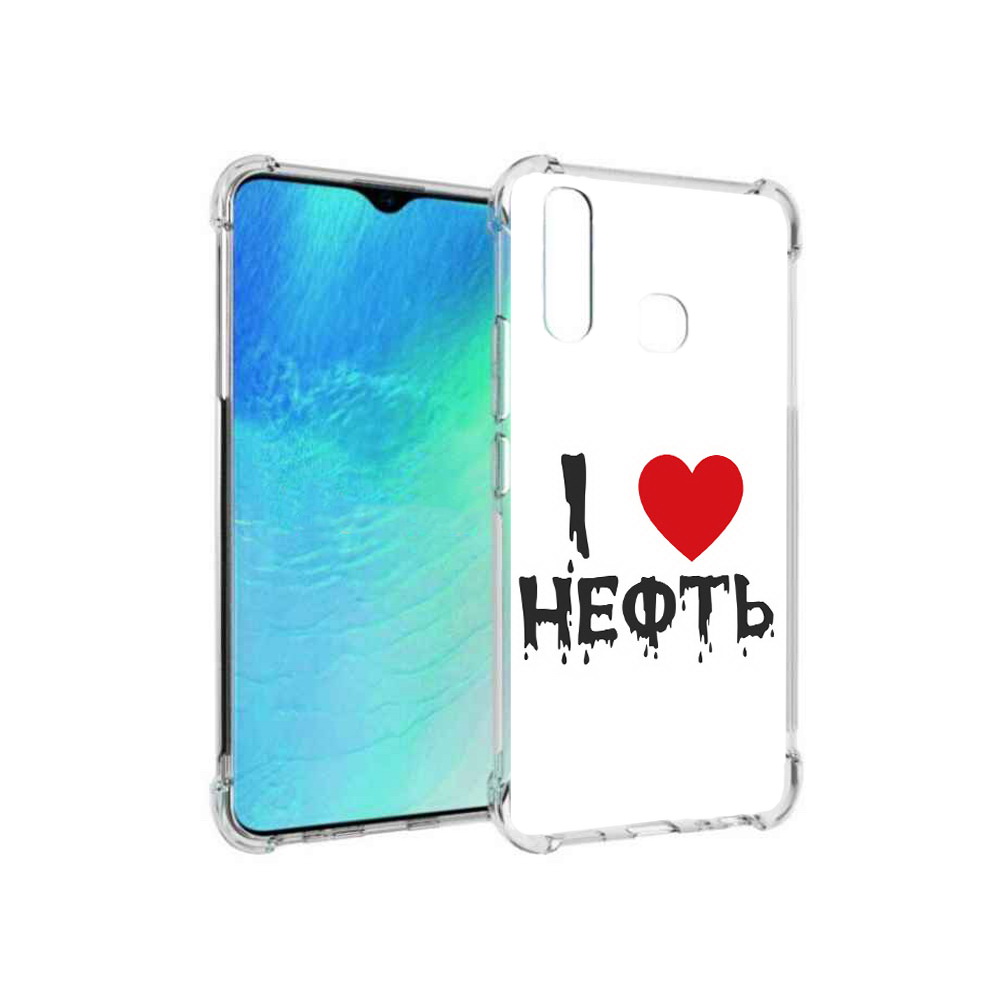 

Чехол MyPads Tocco для Vivo Y19 нефть (PT140444.419.522), Прозрачный, Tocco
