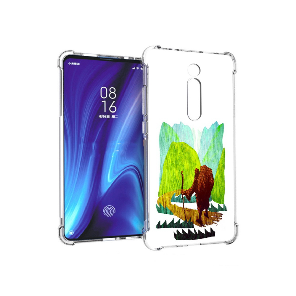 

Чехол MyPads Tocco для Xiaomi Redmi K20 Лесная тропа (PT130504.291.106), Прозрачный, Tocco