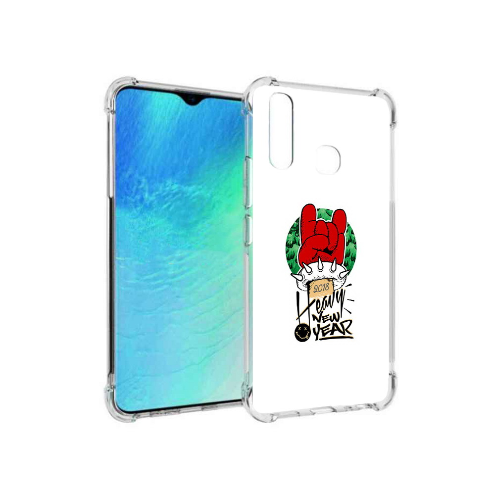 

Чехол MyPads Tocco для Vivo Y19 Гангстер новый год (PT140444.419.53), Прозрачный, Tocco