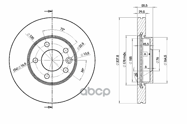 

Тормозной диск ICER 78bd6153