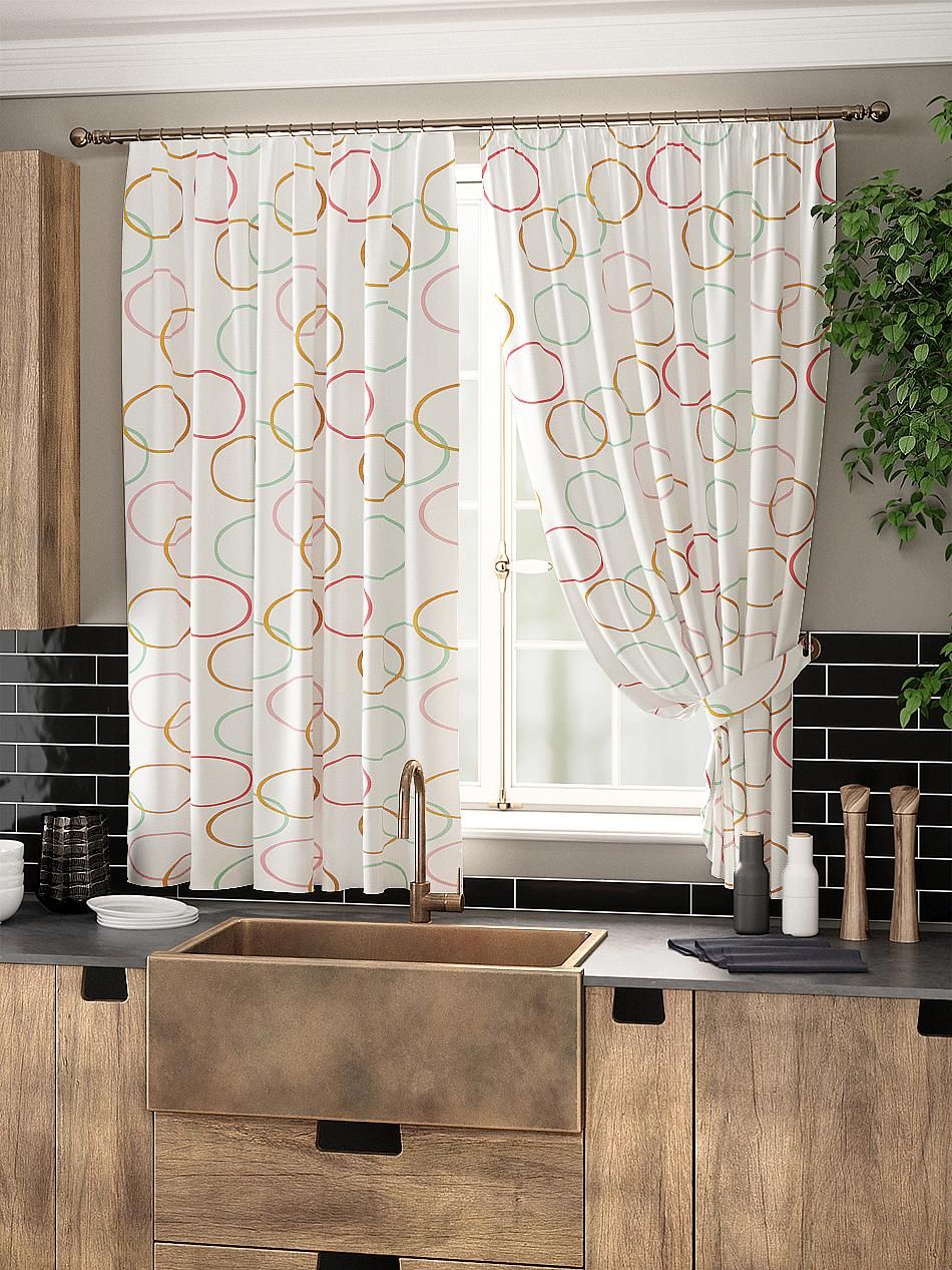 

Комплекты штор AT HOME / шторы в комнату 150х180 см / Криолас, 961036