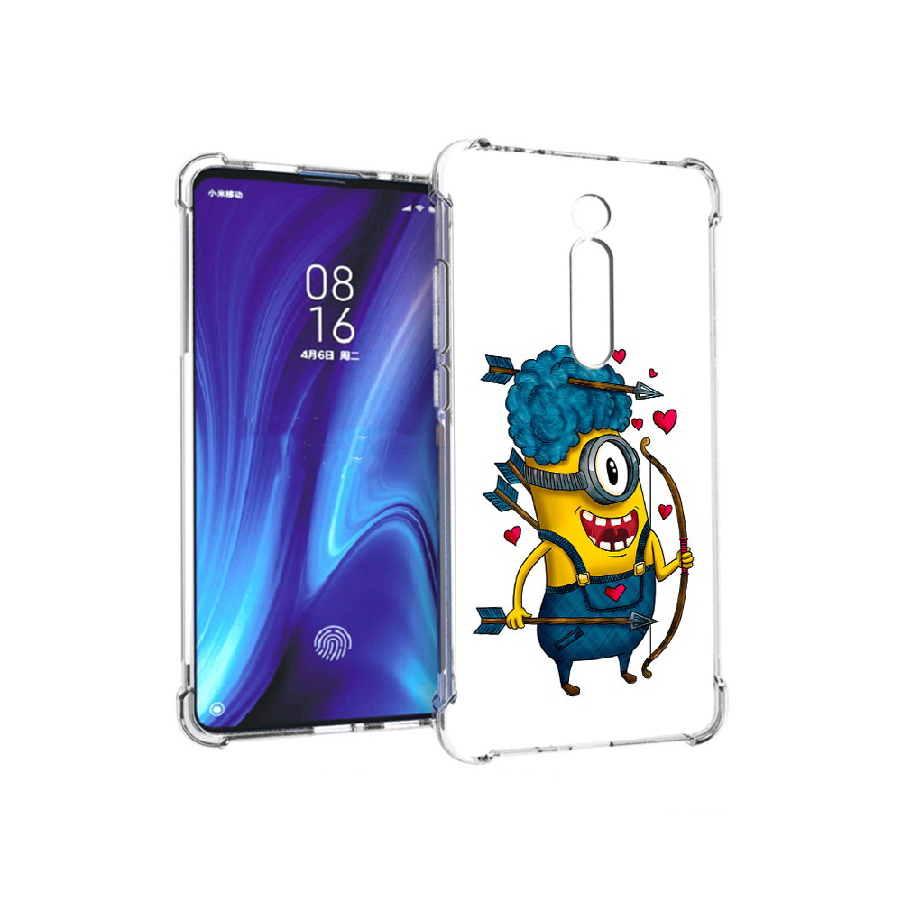

Чехол MyPads Tocco для Xiaomi Redmi K20 Миньон купидон (PT130504.291.117), Прозрачный, Tocco