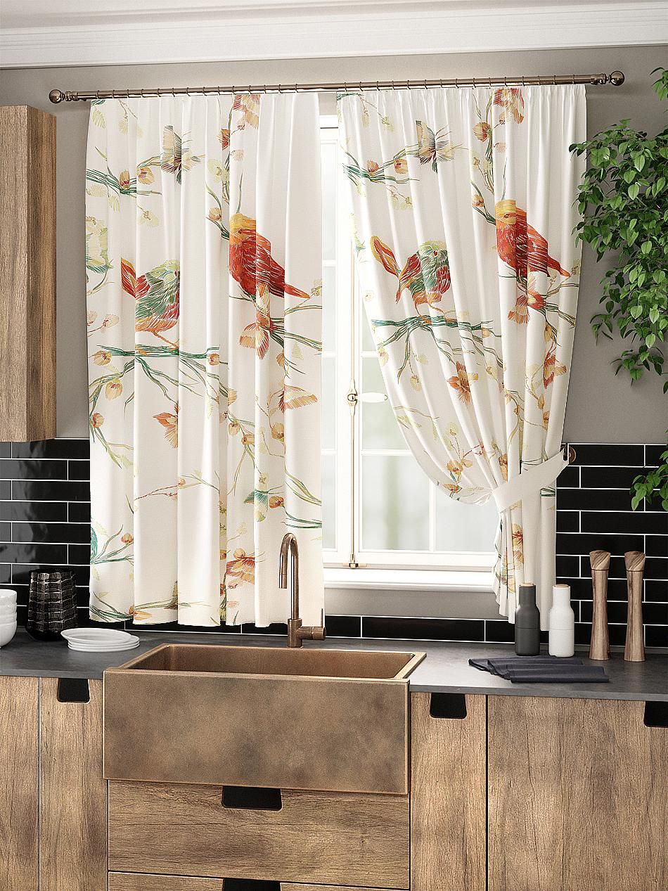 

Комплекты штор AT HOME / шторы в комнату 150х180 см / Киаранс, 961059