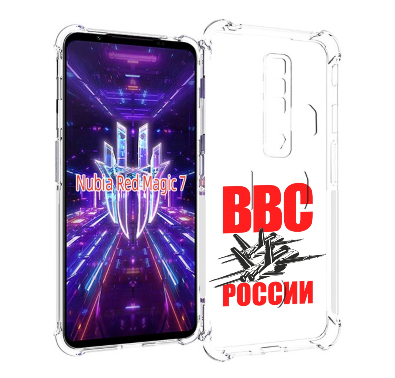 

Чехол MyPads ввс для ZTE Nubia Red Magic 7, Прозрачный, Tocco