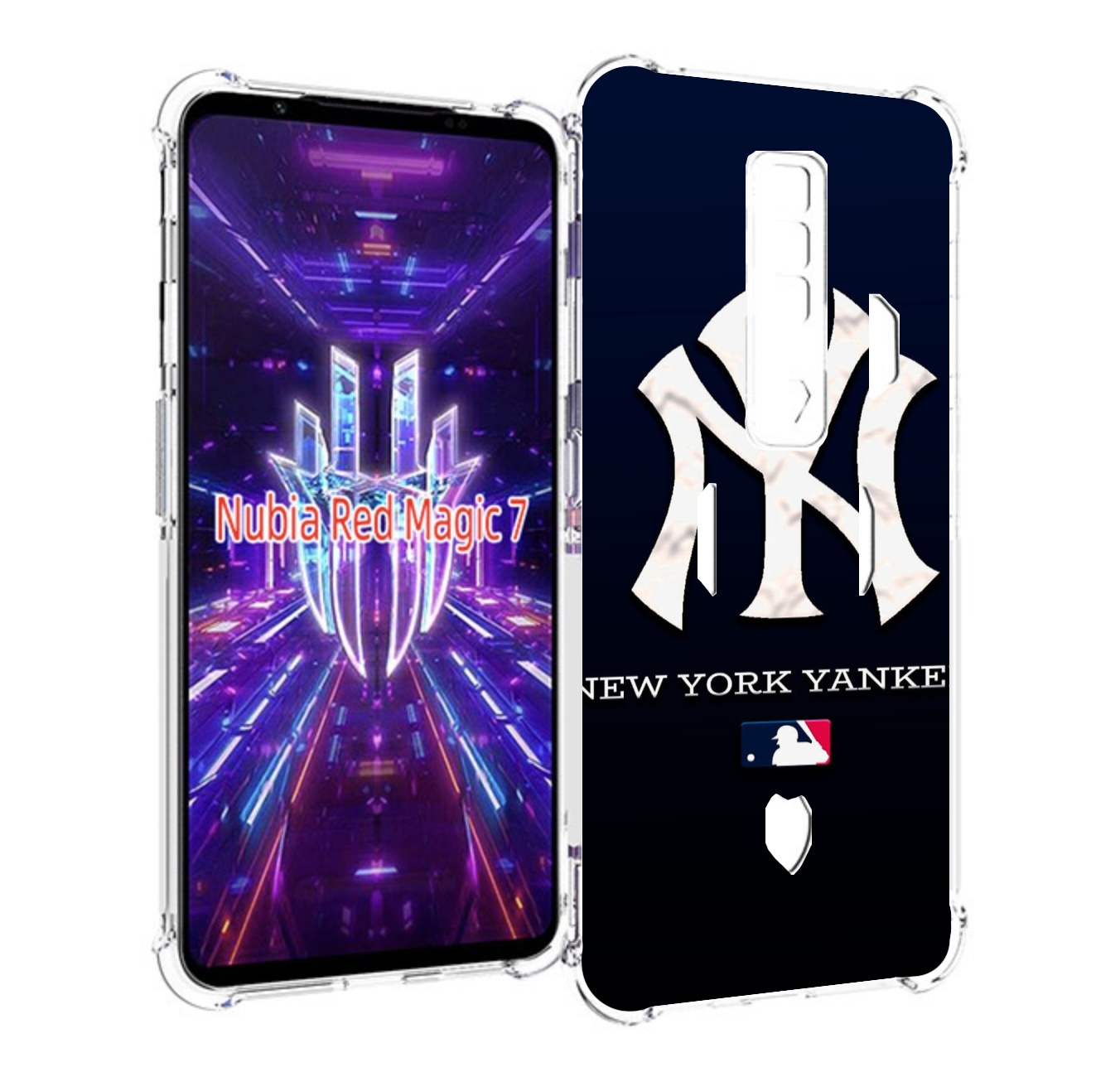 

Чехол MyPads нью оирк янкис беисбол для ZTE Nubia Red Magic 7, Прозрачный, Tocco