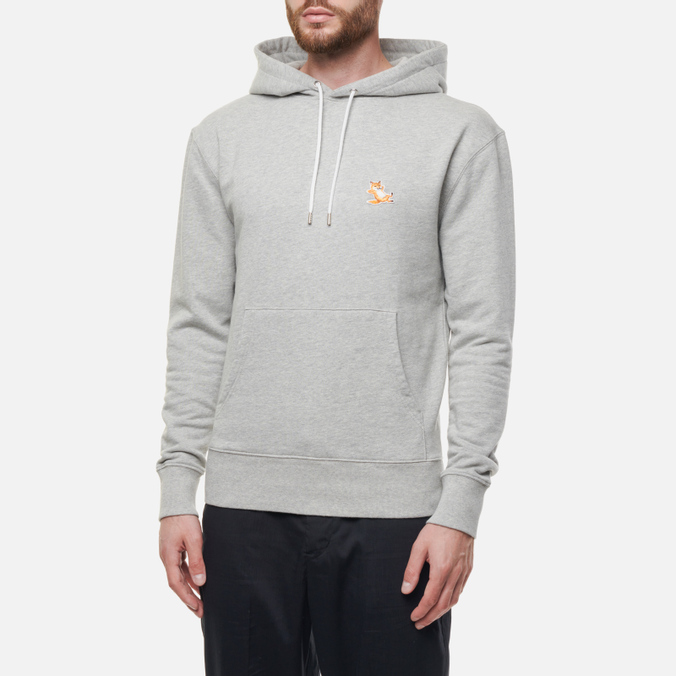 

Худи мужское Maison Kitsune IU00355KM0001-H150 серое XS, IU00355KM0001-H150
