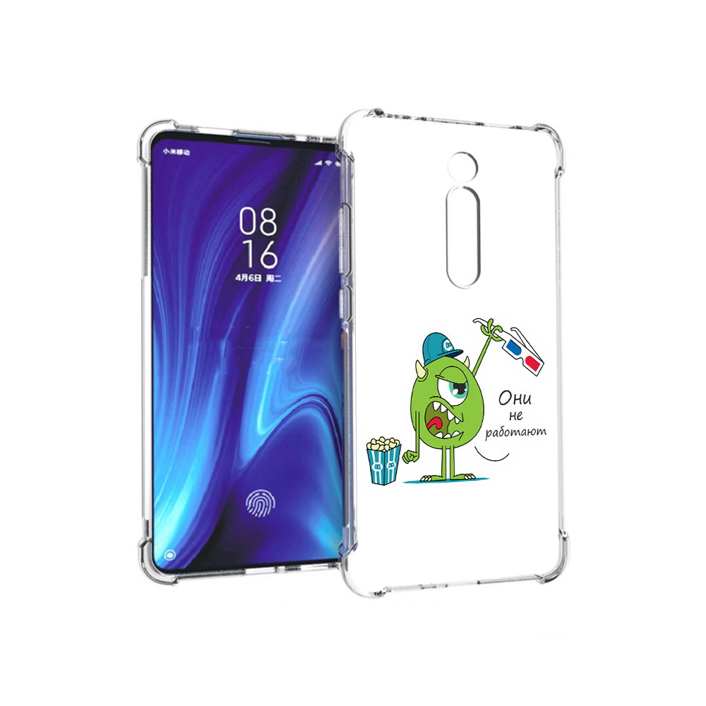 

Чехол MyPads Tocco для Xiaomi Redmi K20 Очки не работают (PT130504.291.129), Прозрачный, Tocco