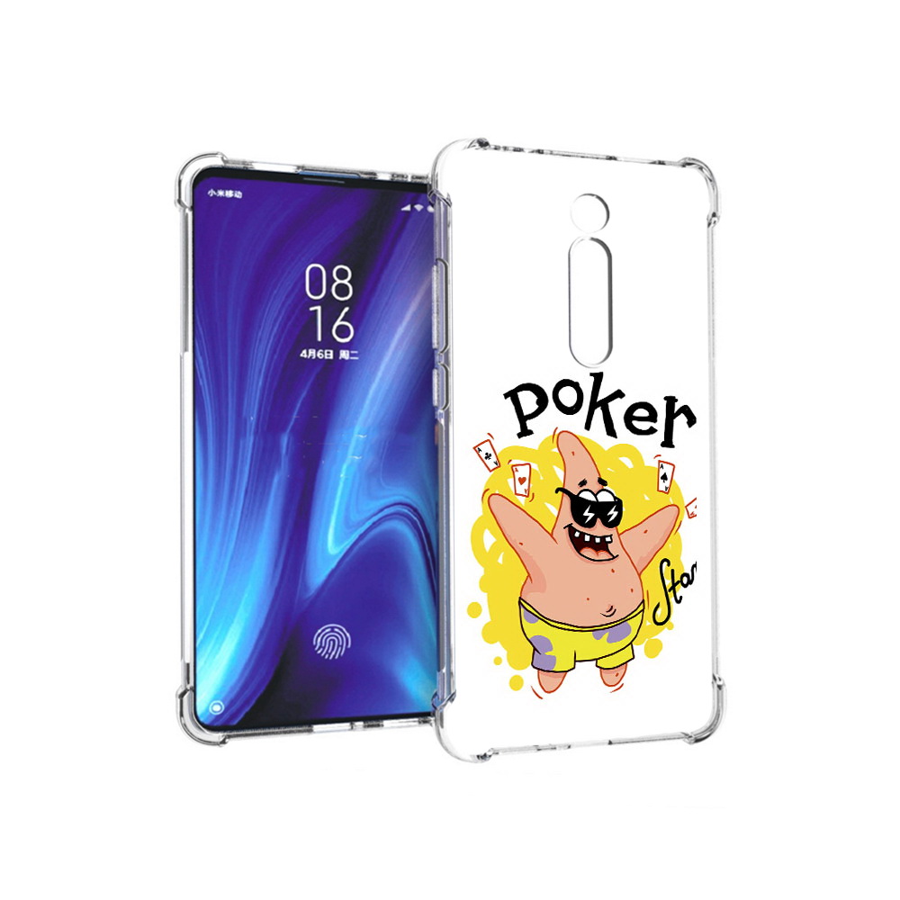 

Чехол MyPads Tocco для Xiaomi Redmi K20 Патрик (PT130504.291.133), Прозрачный, Tocco