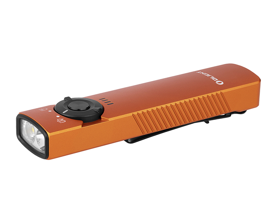 Фонарь ультрафиолетовый Olight Arkfeld UV Orange, Cool white, 85 метров, 1000 люмен