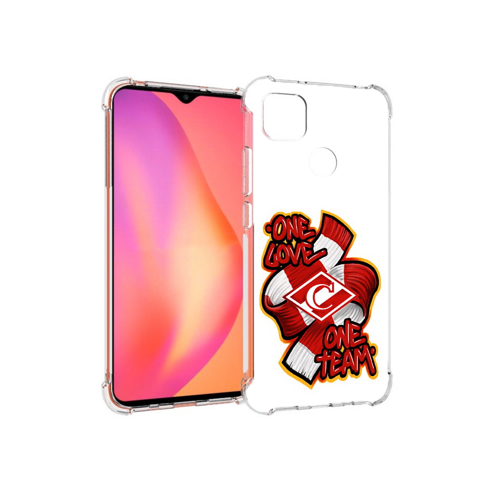 

Чехол MyPads Tocco для Xiaomi Redmi 9C ФК спарак 1 любовь (PT152115.265.184), Прозрачный, Tocco