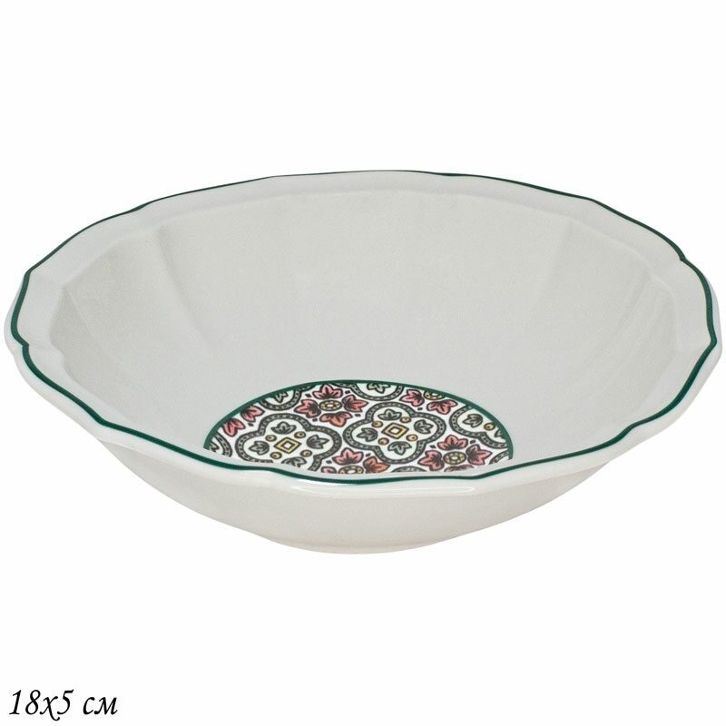 

Салатник 18х5 см. ДАРИЯ Фарфор Lenardi (177758), 205-242