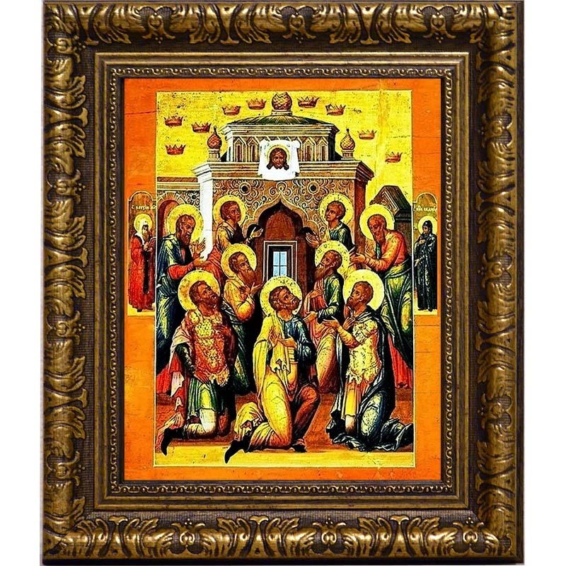 

Икона девяти Святых Кизических мучеников.
