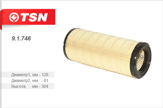 

Фильтр воздушный TSN 91746