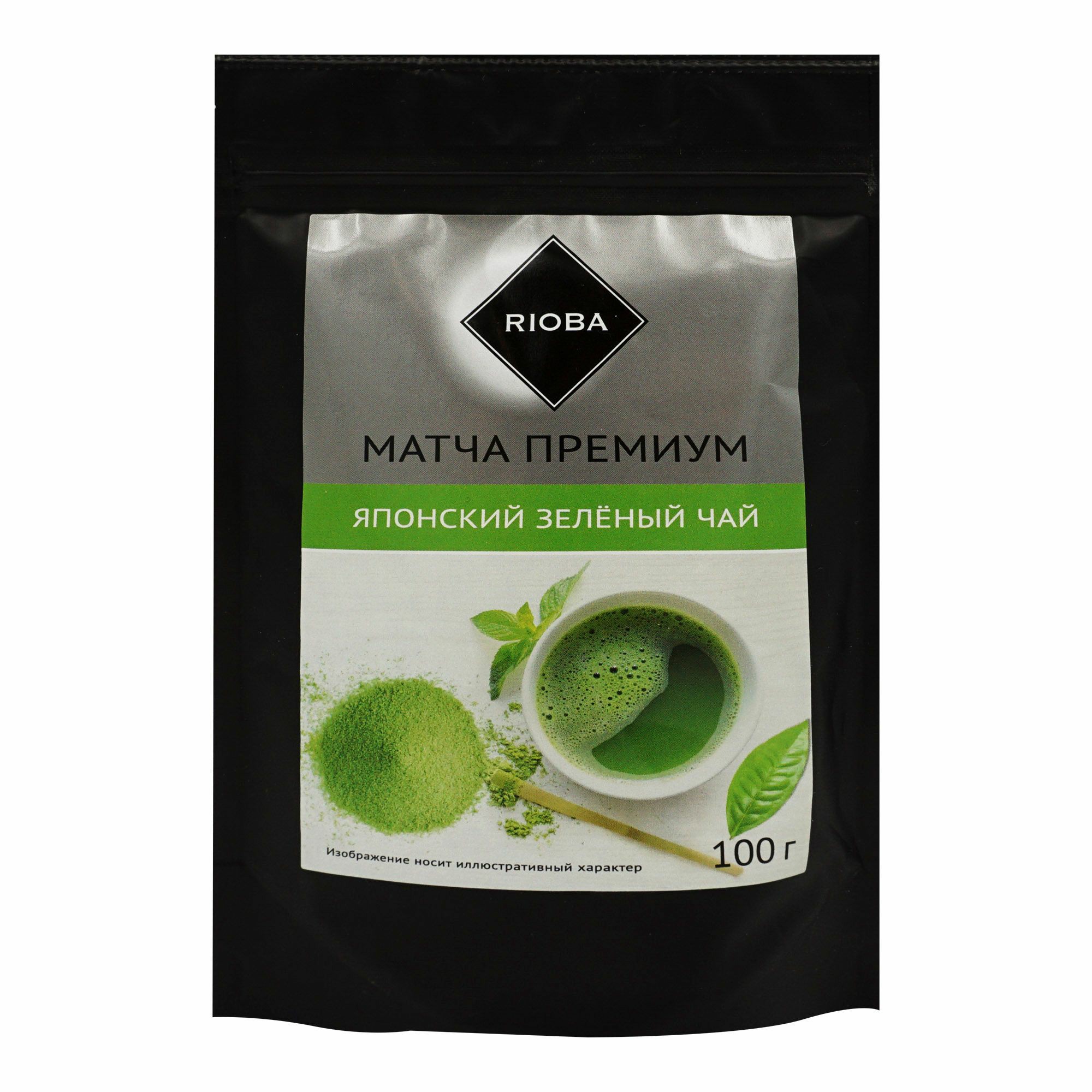 Чай зеленый Rioba Матча Премиум порошковый 100 г