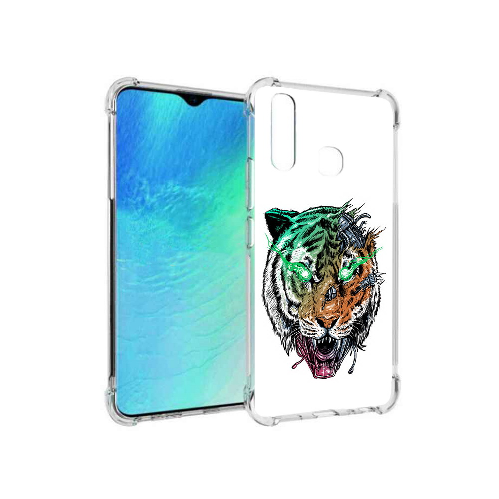 

Чехол MyPads Tocco для Vivo Y19 робо-тигр (PT140444.419.584), Прозрачный, Tocco
