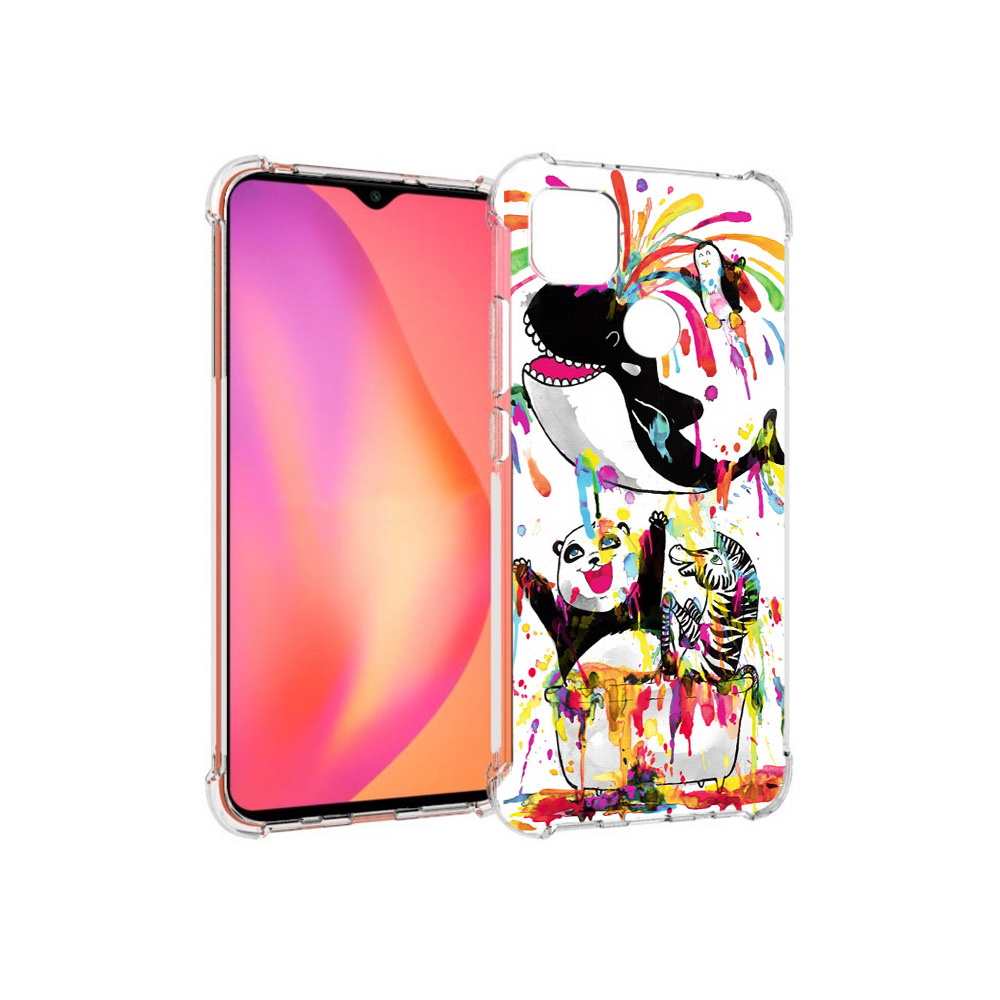 

Чехол MyPads Tocco для Xiaomi Redmi 9C Хиппи кит (PT152115.265.191), Прозрачный, Tocco