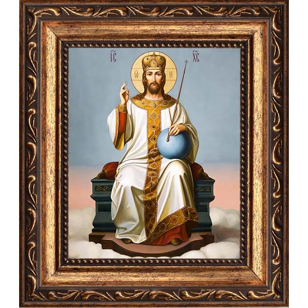 

Царь Царей (Царь славы). Икона на холсте.