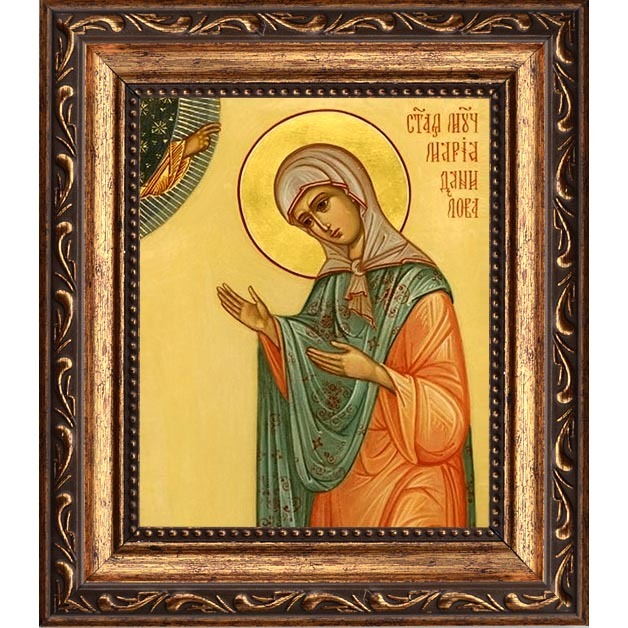 

Мария Данилова мученица. Икона на холсте.