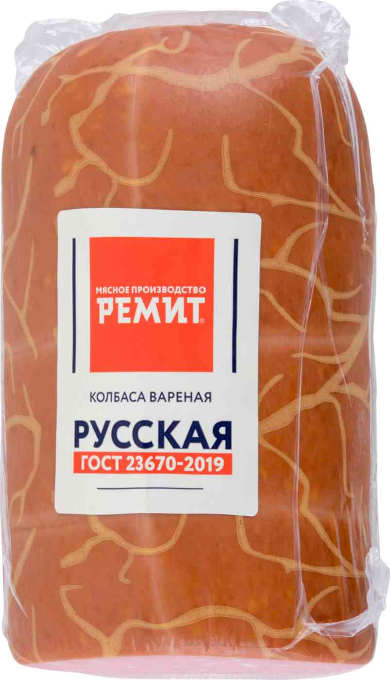 

Колбаса вареная Ремит Русская +-1,7 кг
