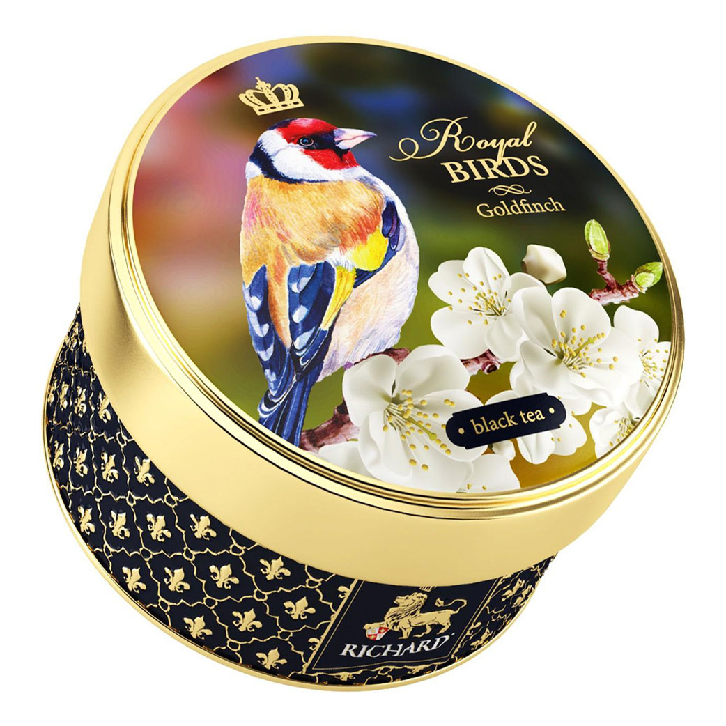 

Чай черный Richard Royal Birds Goldfinch листовой 40 г