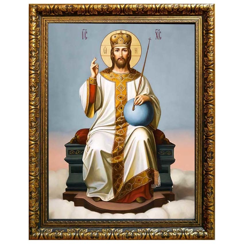 

Царь Царей (Царь славы). Икона на холсте.