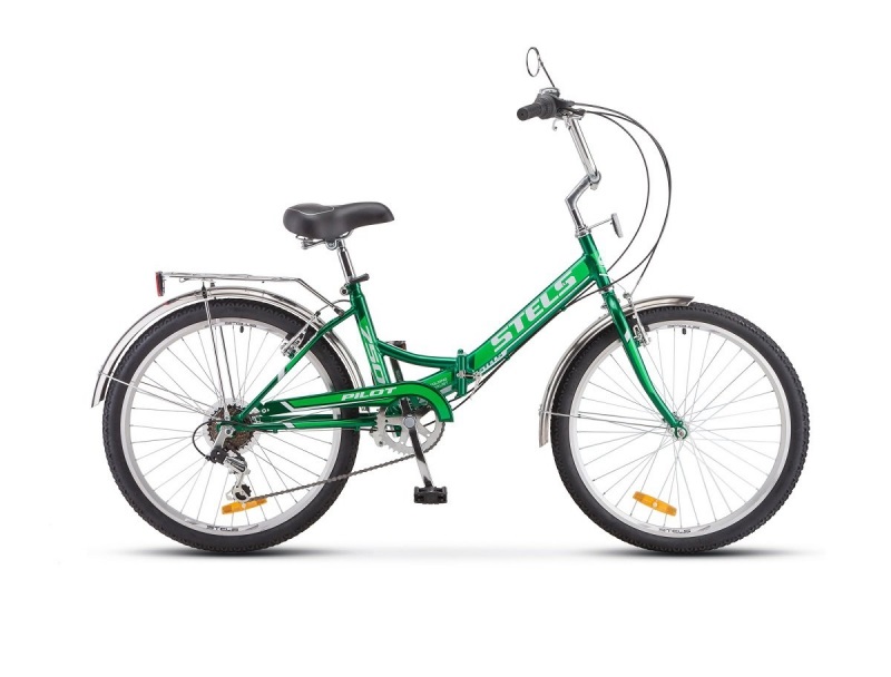 Городской велосипед Stels Pilot 750 24 Z010 (2019) 14 зеленый (требует финальной сборки)