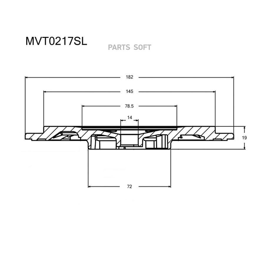 

Задняя пластина турбокомпрессора Krauf mvt0217sl