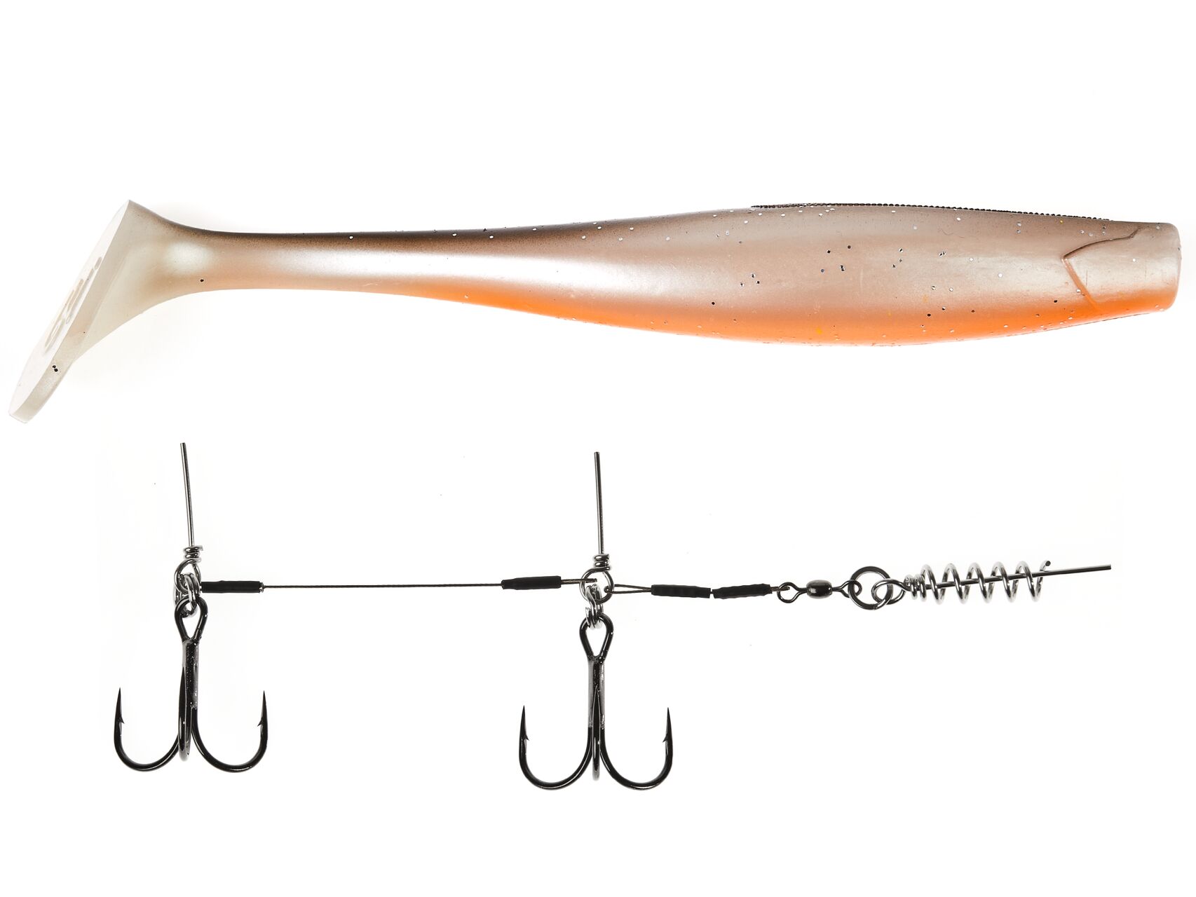 

Виброхвосты LJ 3D BBS Series GIANT KUBIRA SWIM SHAD 10,3in (26,00)/PG18 1шт.+Stinger XL, Разноцветный