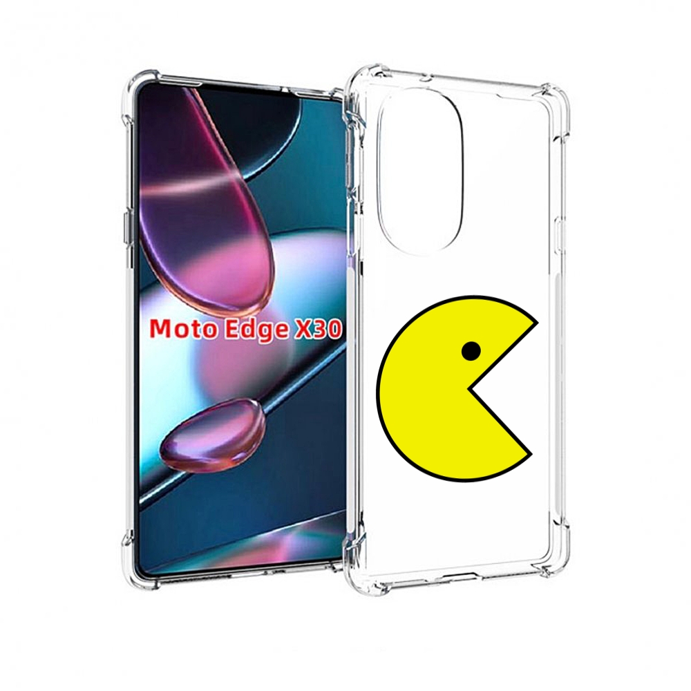 

Чехол MyPads pacman-пекмен для Motorola Moto Edge X30, Прозрачный, Tocco