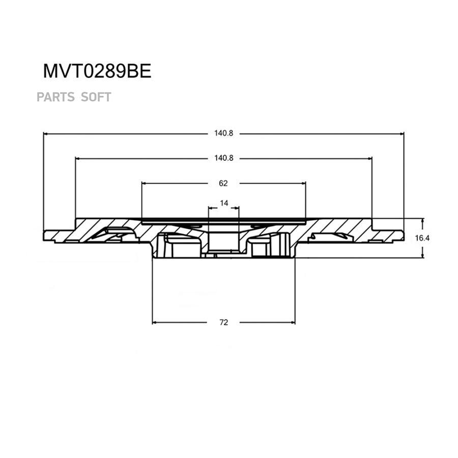 

Задняя пластина турбокомпрессора Krauf mvt0289be