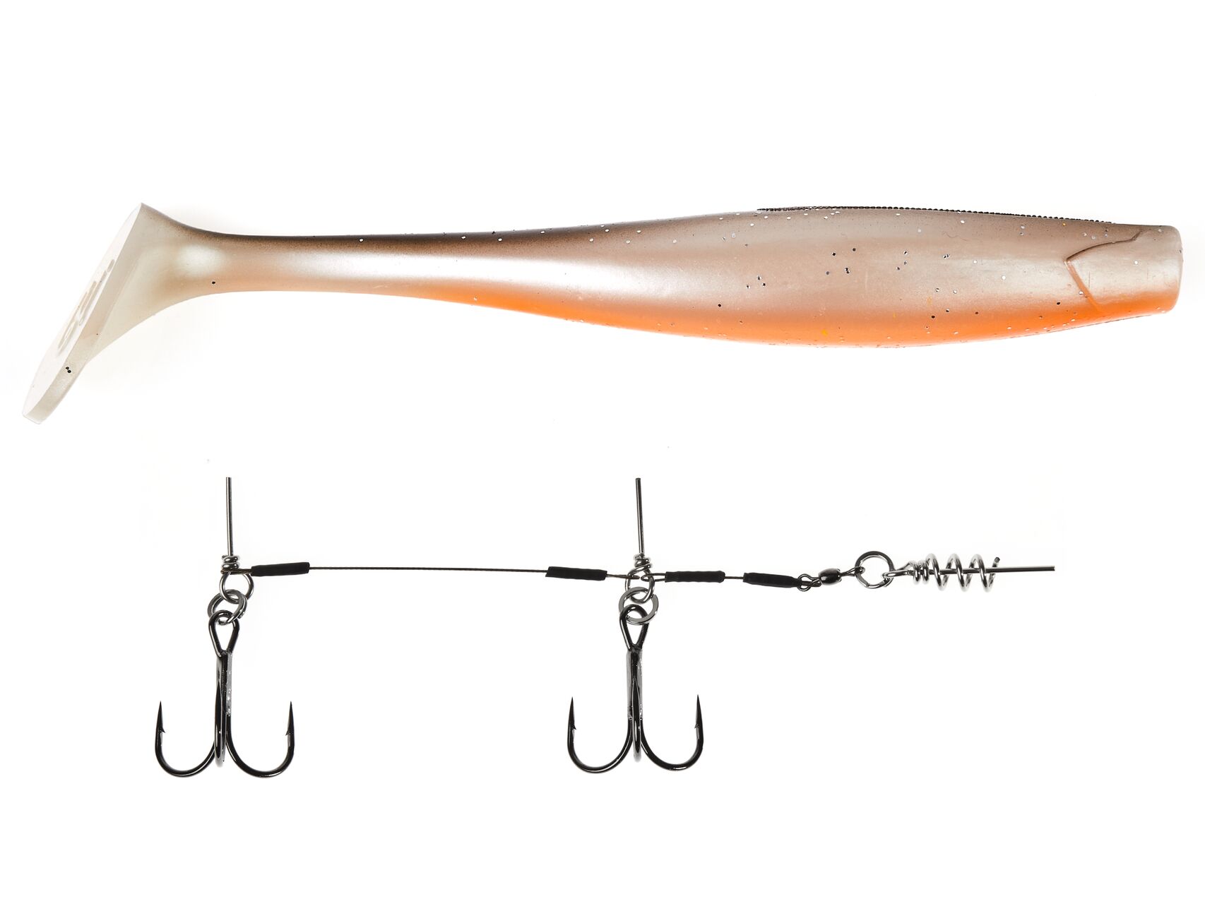 

Виброхвосты LJ 3D BBS Series KUBIRA SWIM SHAD 9,0in (22,86)/PG18 1шт.+Stinger L, Разноцветный