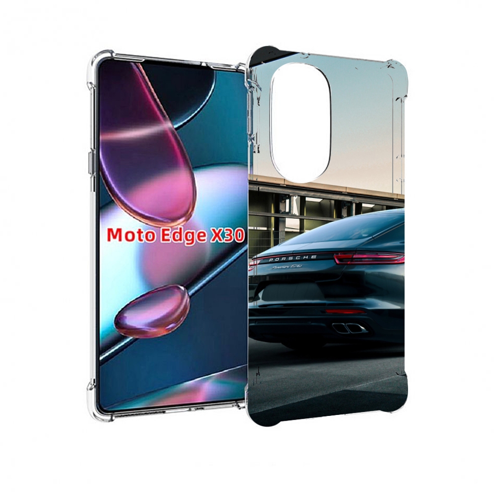 

Чехол MyPads porsche порш 4 для Motorola Moto Edge X30, Прозрачный, Tocco