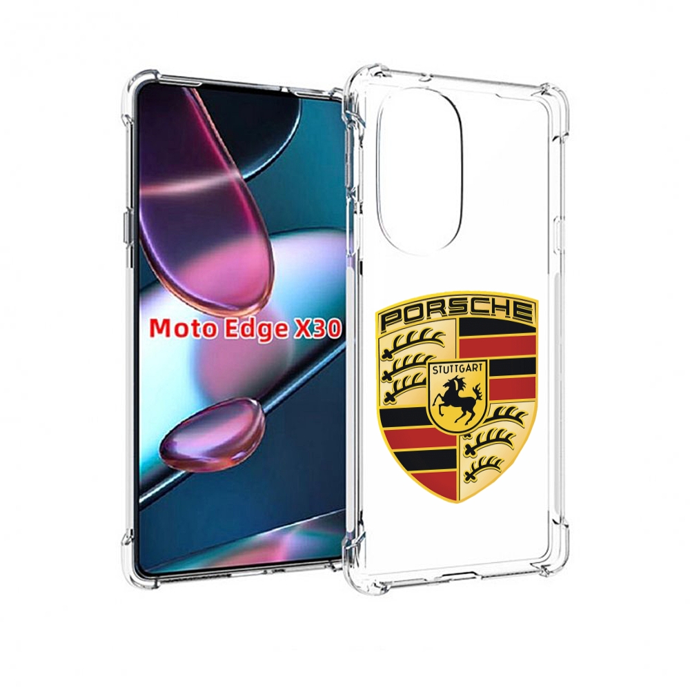 Чехол MyPads Porsche Pulsar-5 для Motorola Moto Edge X30, мужской стиль.