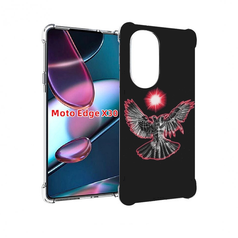 

Чехол MyPads pyrokinesis валькирия для Motorola Moto Edge X30, Прозрачный, Tocco