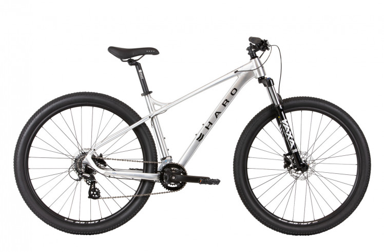 

Горный велосипед Haro Double Peak 29 Sport (2021) серебристый 22", Double Peak 29 Sport (2021) серебристый 22"